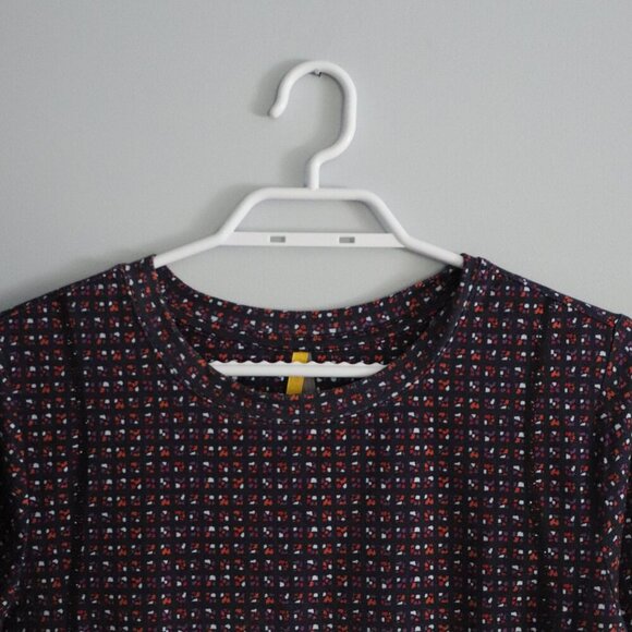 Lole Women's Sz M Multicolored Activewear Crewneck Stretch T-Shirt Crewneck Top - Picture 4 of 13